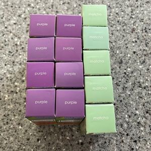 Winky Lux lip balms, stains, and lipsticks